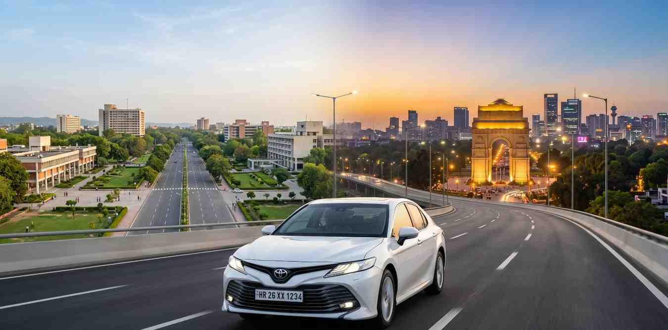 Chandigarh to Delhi Cab