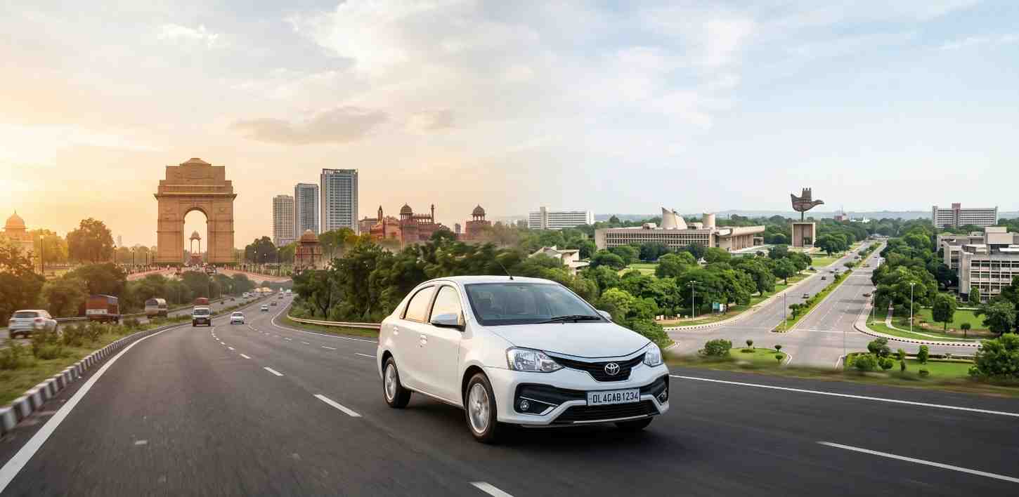 Delhi to Chandigarh Cab