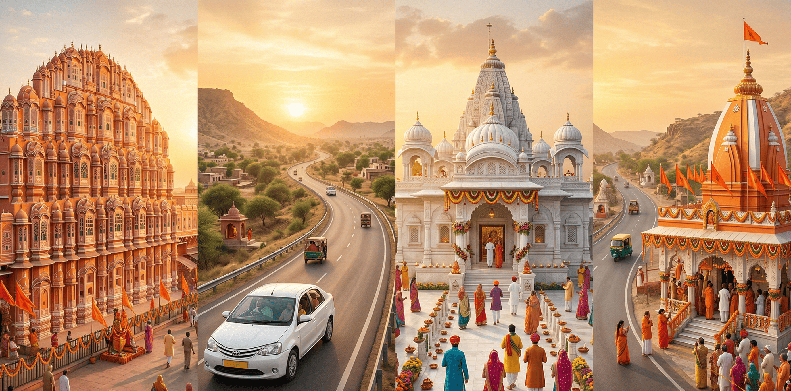 Jaipur to Khatu Salasar Combo Cab
